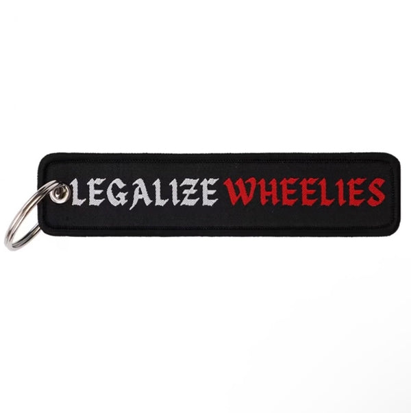 legalize wheelie Keychain